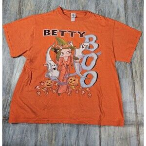Vintage Betty Boop Halloween Shirt